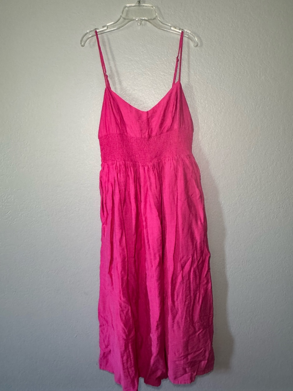 Lulus Bright Pink Spaghetti Strap Sundress - Picture 2 of 9